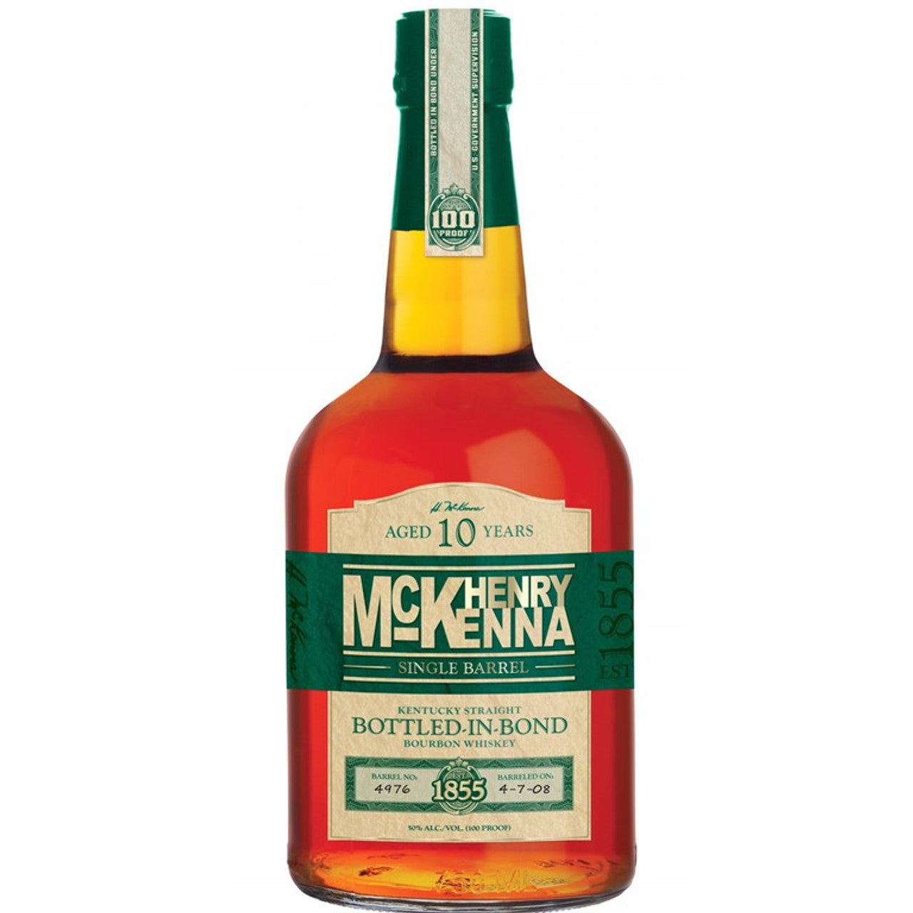 The Henry McKenna 10 Year 750mL