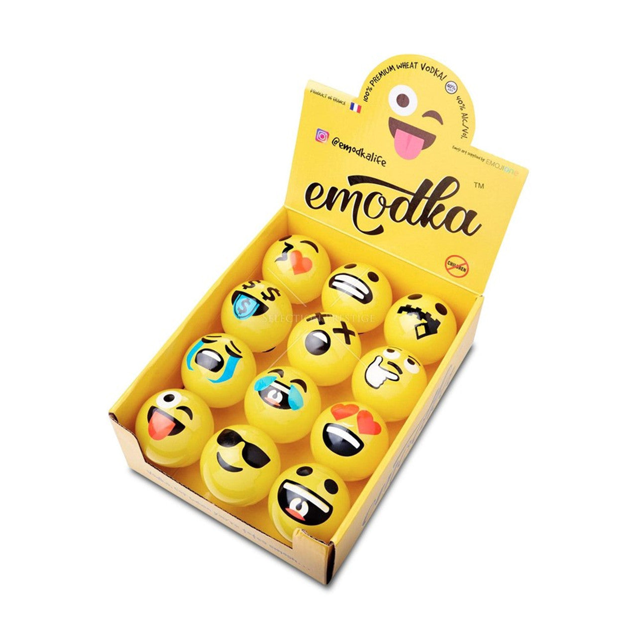 Emodka Emoji Vodka 12 x 50.ML Bottles