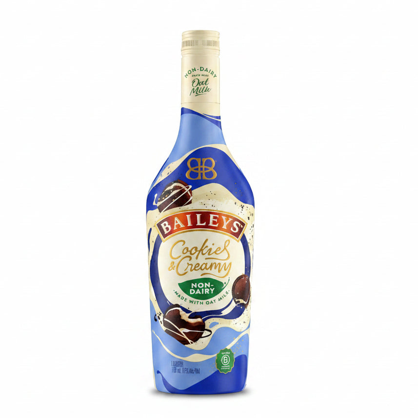 Baileys Cookies and Creamy Non-Dairy Liqueur Made with Oat Milk