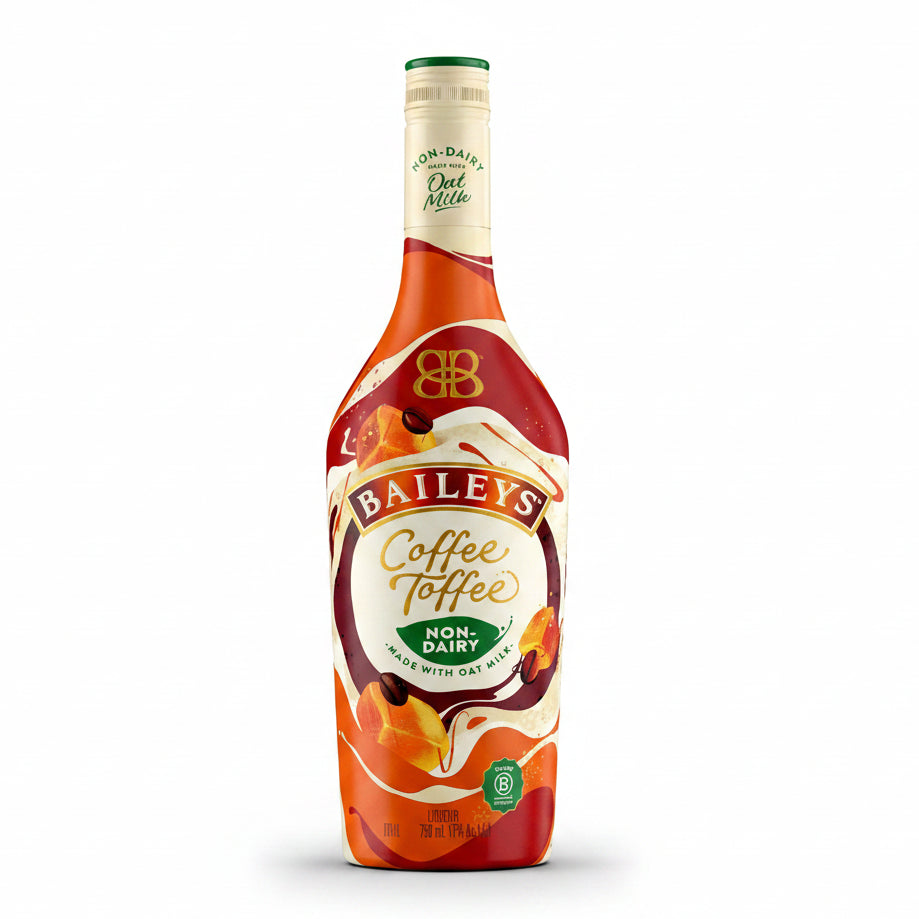Baileys Coffee Toffee Non-Dairy Liqueur Made with Oat Milk
