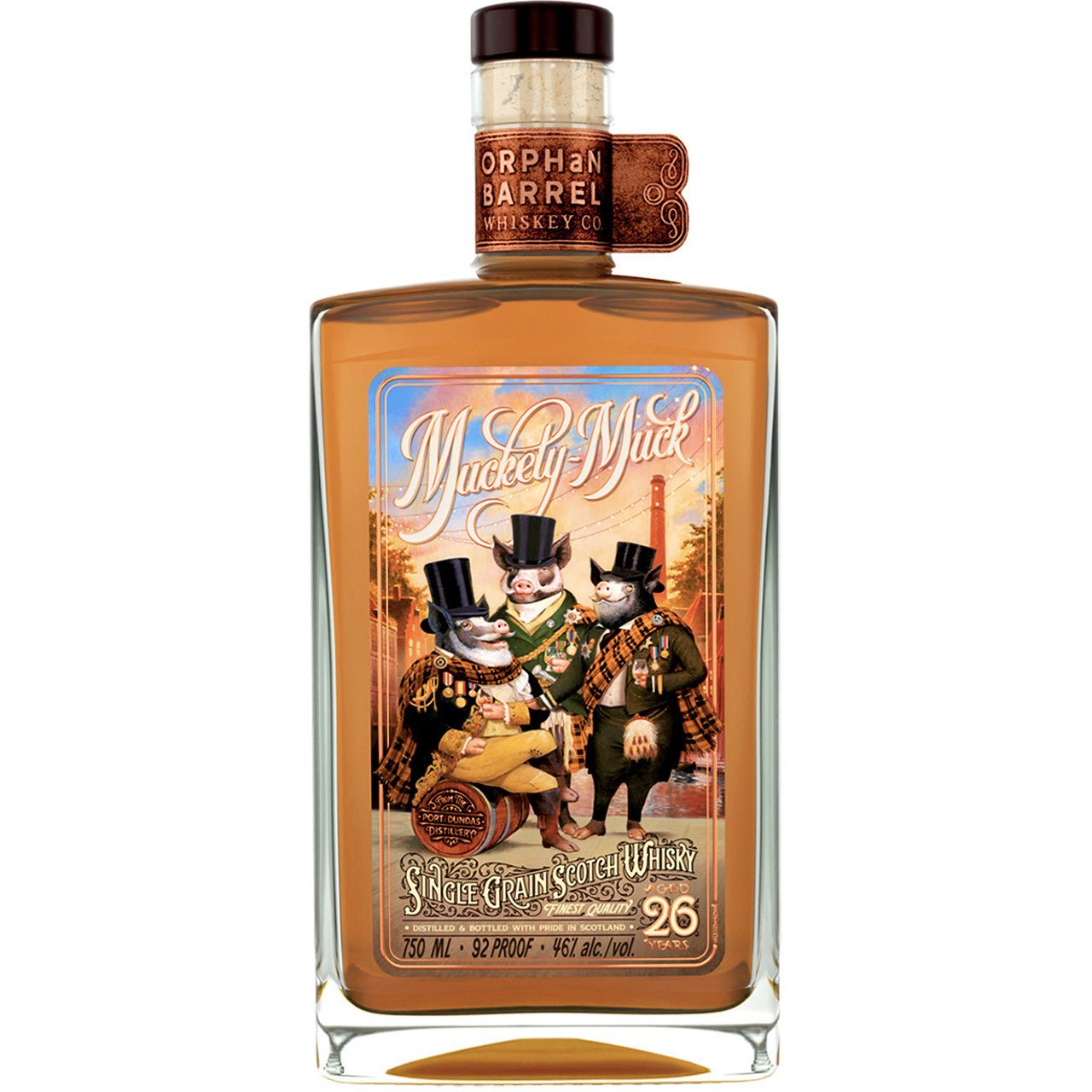 Orphan Barrel Muckety-Muck 26 Year Old Single Grain Scotch Whisky 750mL