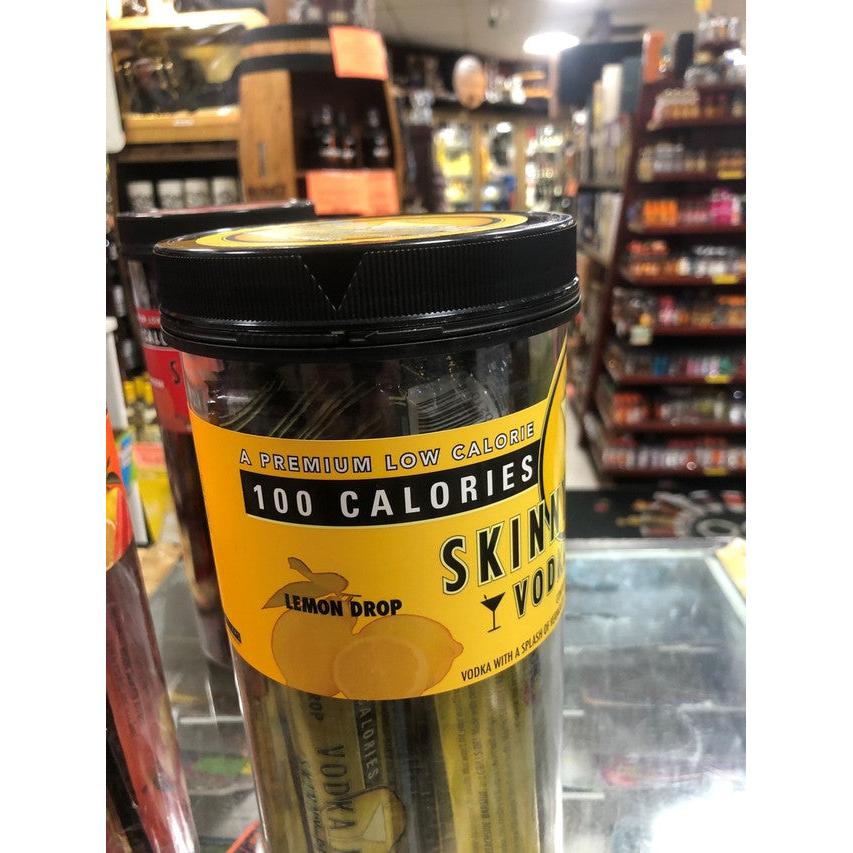 Vodka Martini Lemon Drop Slim Chiller Skinny Freezer 12 Ct. Pack