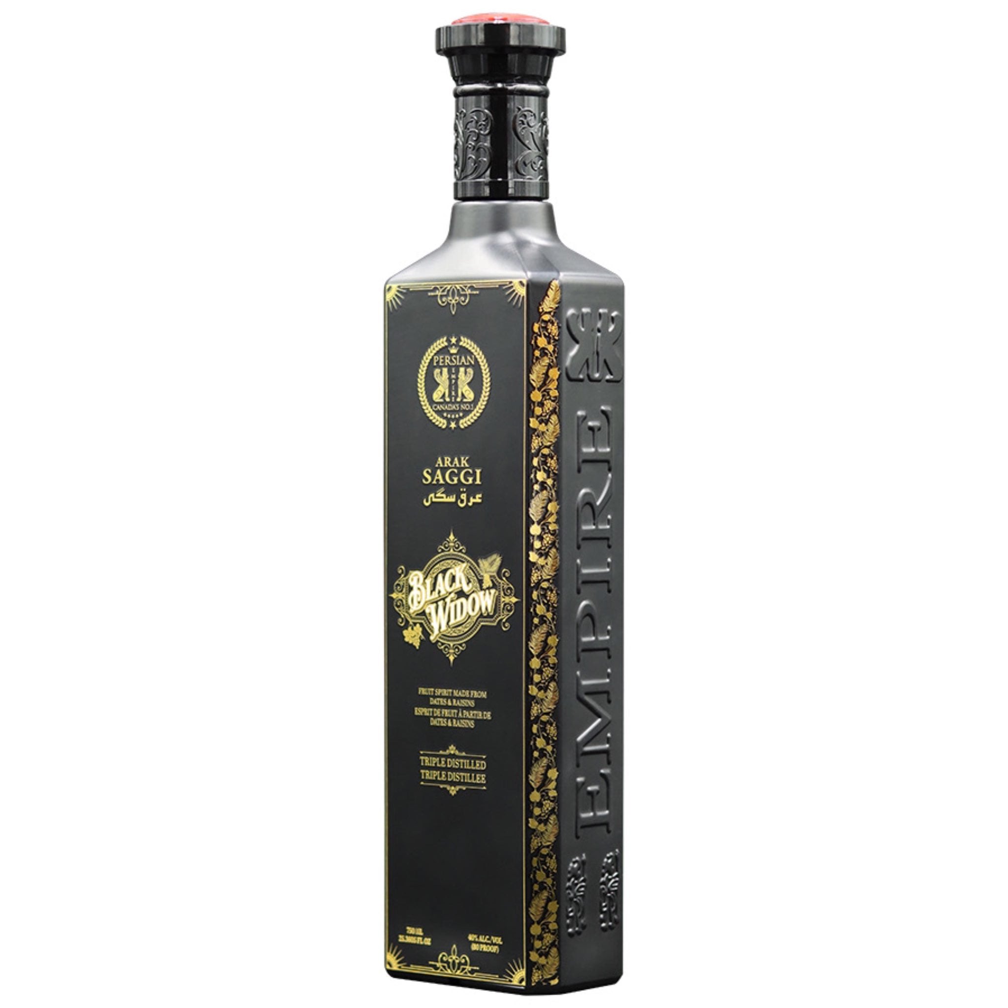 Persian Empire Arak Saggi Black Widow 750mL – Rancho Liquor Online