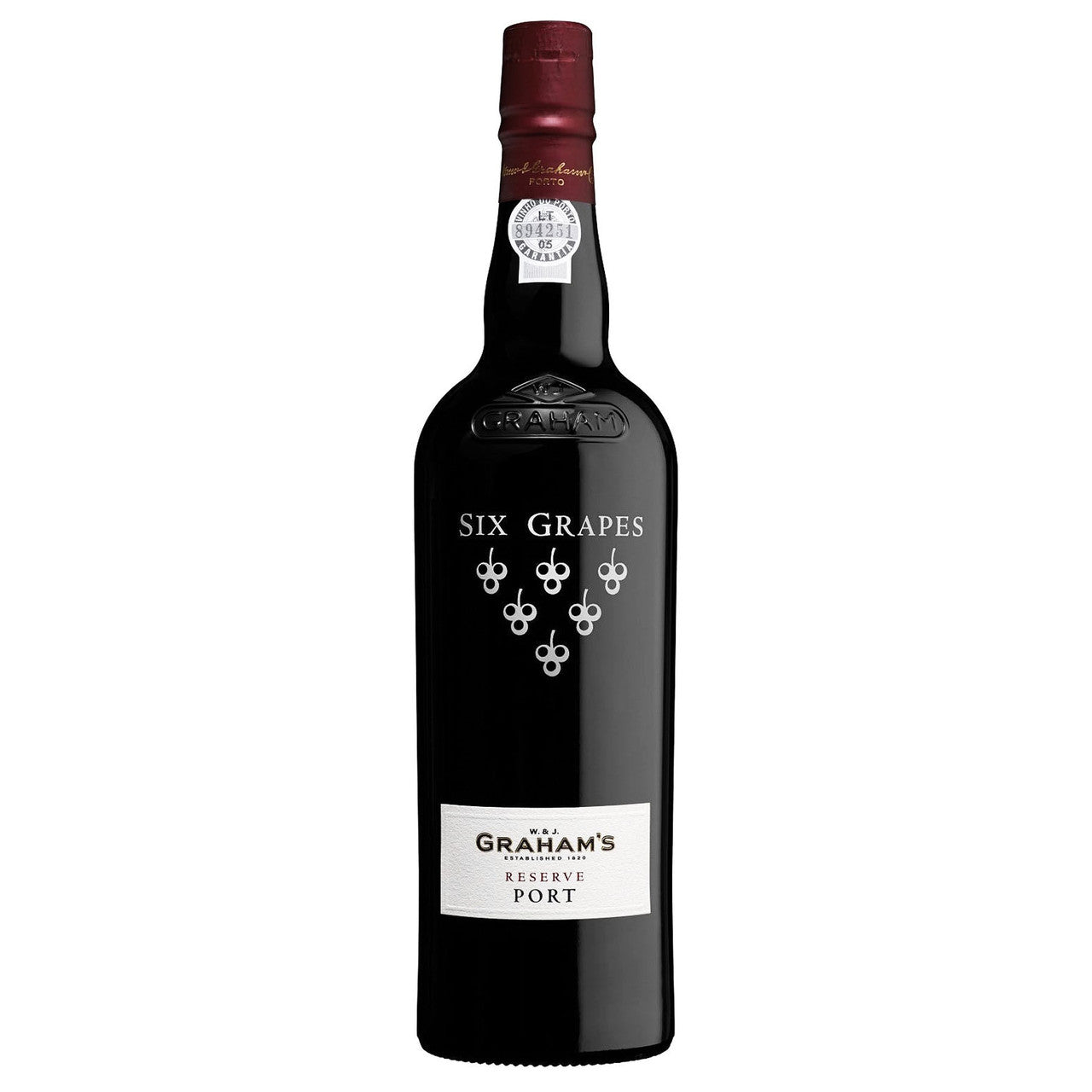 W&J Graham's Six Grapes Reserve Port 750mL