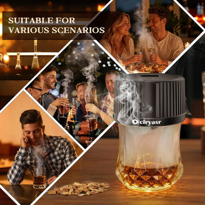 Ciryasr Electric Whiskey Smoker Kit