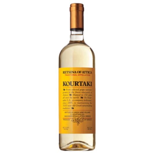 Kourtaki Retsina of Attiki 750mL