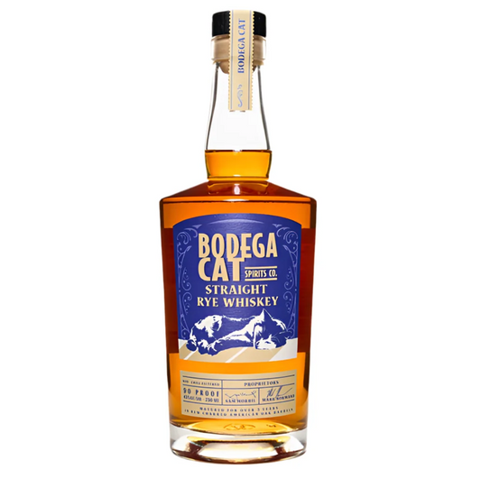 Bodega Cat Straight Rye Whiskey 750ml