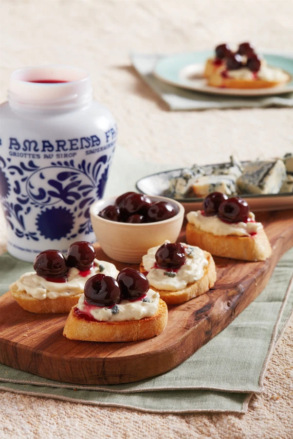 Amarena Fabbri Wild Cherriesin Syrup jar 8OZ