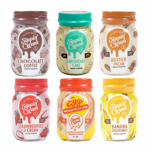 Sugarlands Sippin' Cream 50ml Variety 6 Pack