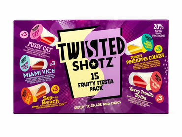 Twisted Shotz Party Starter 15pk 25ml Shotz ( Purple )