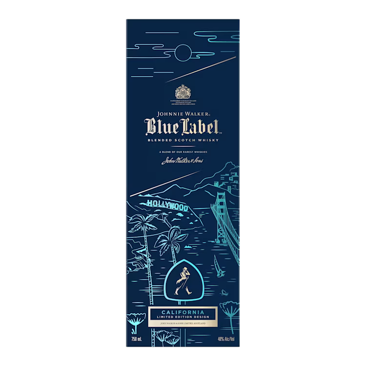 Johnnie Walker Blue Label California Edition Scotch Whisky 750mL