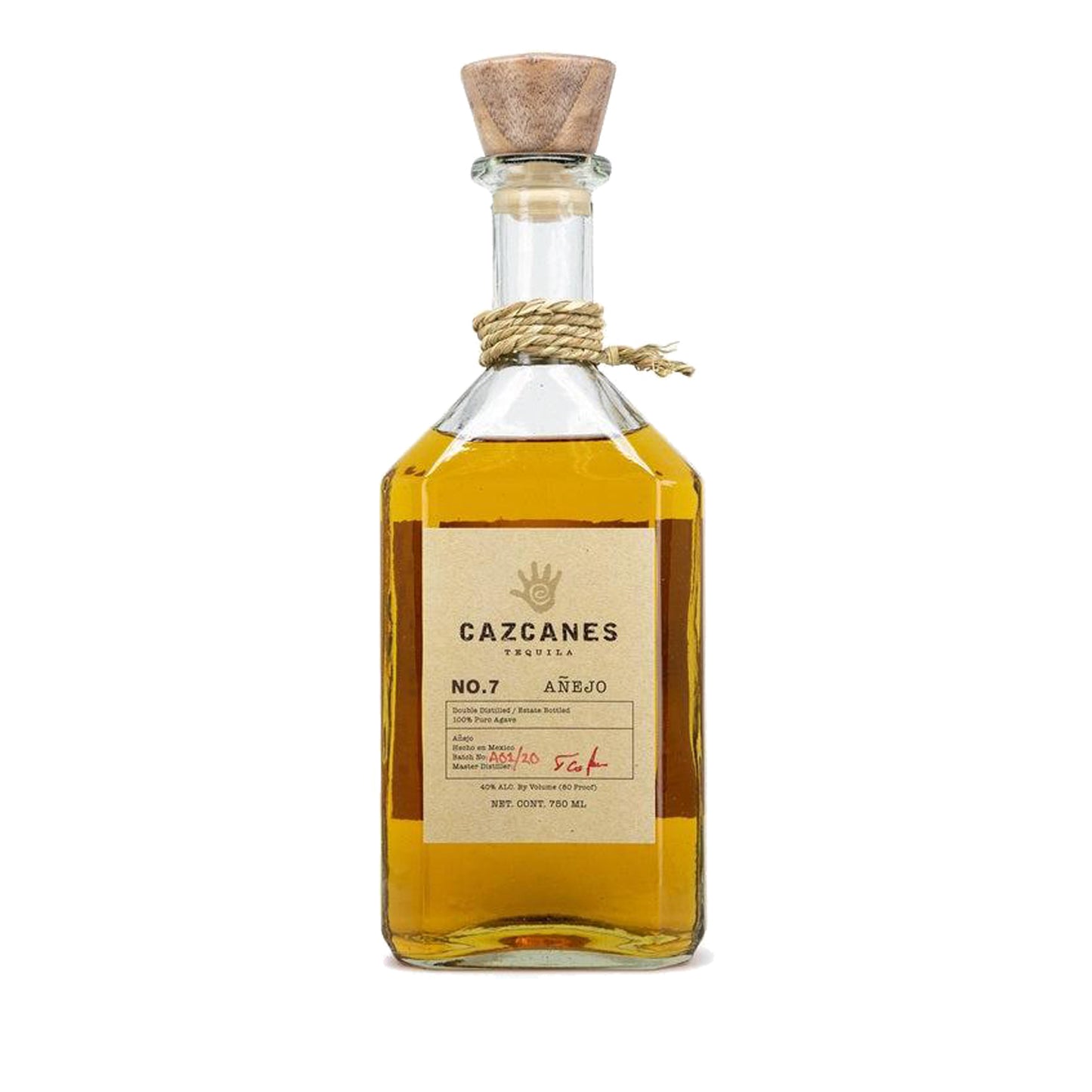Cazcanes Tequila No.7 Anejo 750ml