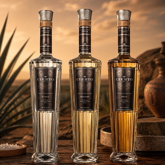 Sales Pitch: The Cierto Tequila Private Collection Blanco, Reposado, & Añejo Luxury Trio