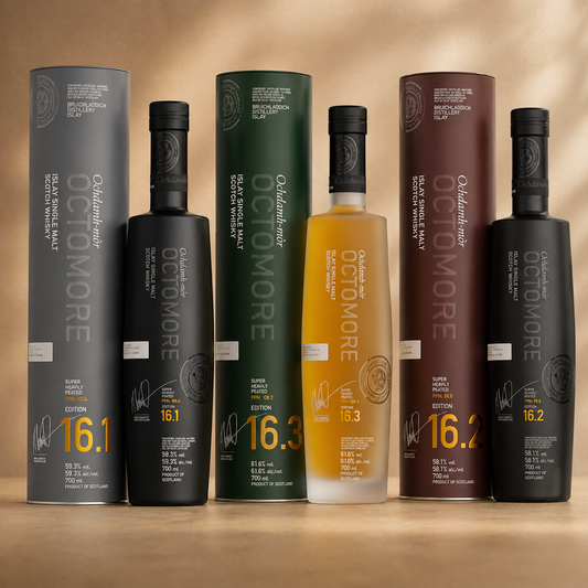 Bruichladdich Octomore Edition 16 Bundle 16.1, 16.2 & 16.3