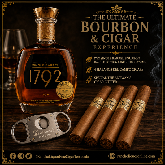 Rancho Liquor Ultimate Bourbon & Cigar Combo