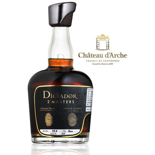 Dictador Rum 2 Masters Chateau D'Arche 1980 750mL