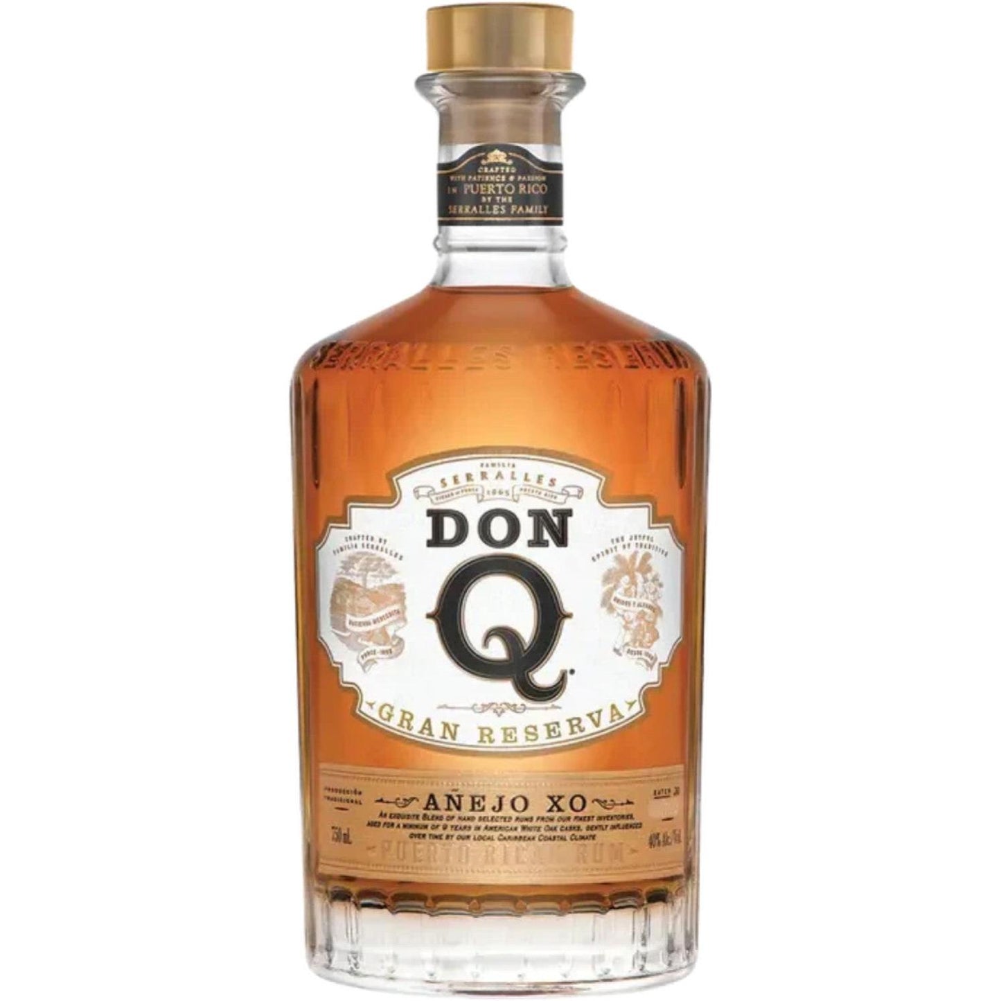 Don Q Gran Añejo Reserva Rum 750mL