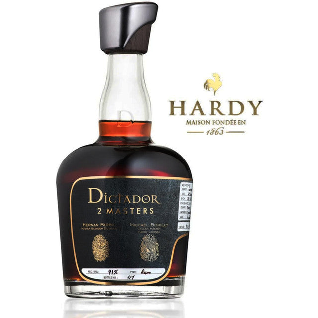 Dictador Rum 2 Masters Hardy 1978 750mL