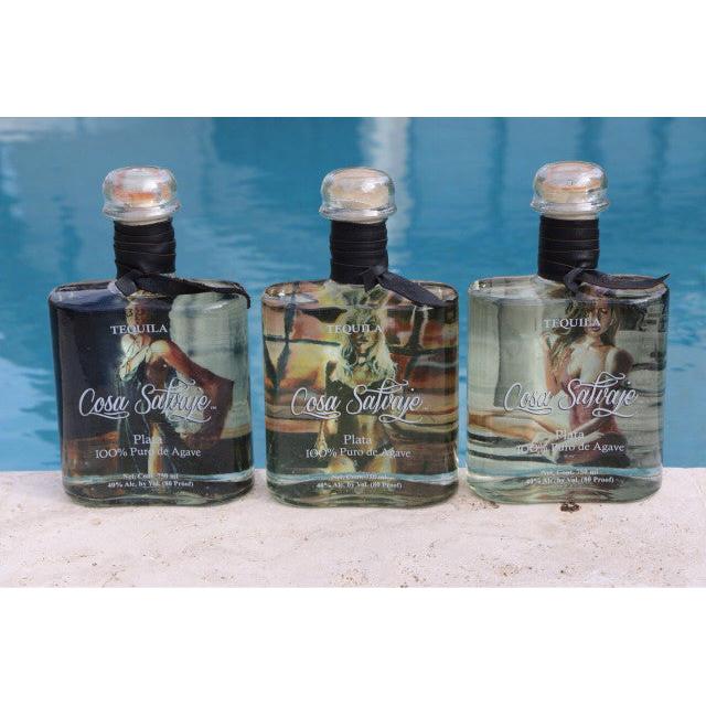 Cosa Salvaje Tequila Plata Girls Edition 750mL