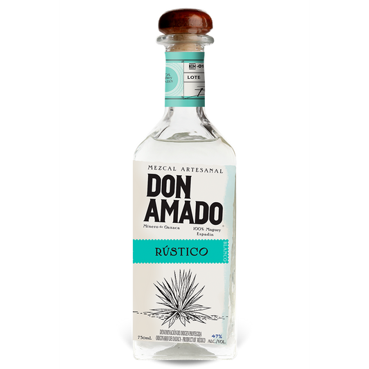 Mezcal Don Amado Rústico Plata 750ML