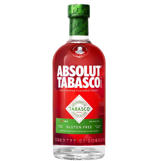 Absolut Tabasco Chili Pepper Flavored Vodka 750ML