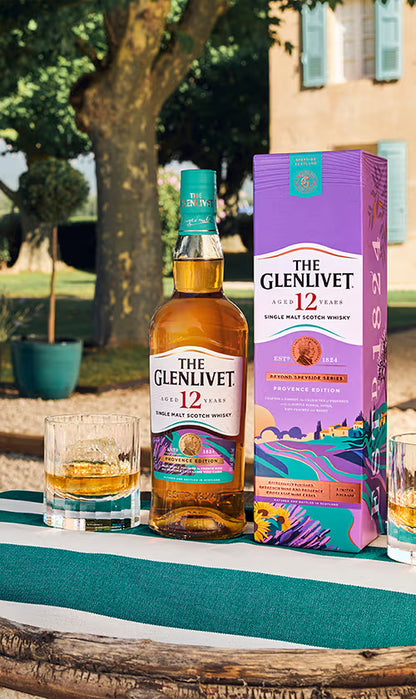 The Glenlivet 12 Year Single Malt Scotch Whisky Provence Edition