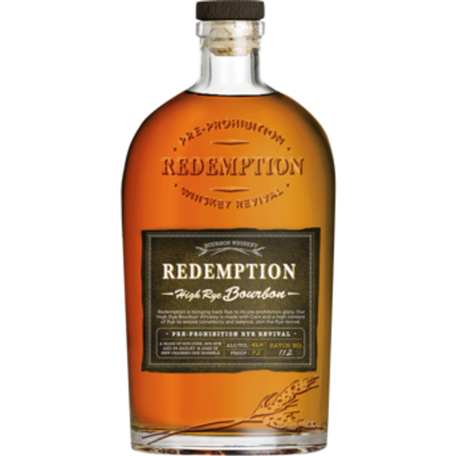 Redemption High Rye Bourbon 750mL