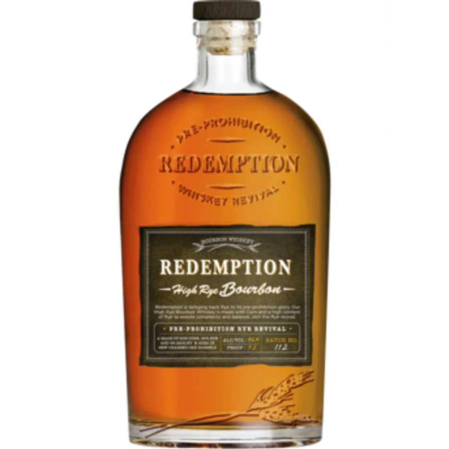 Redemption High Rye Bourbon 750mL