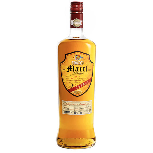 Martí Autentico Dorado Rum 750mL