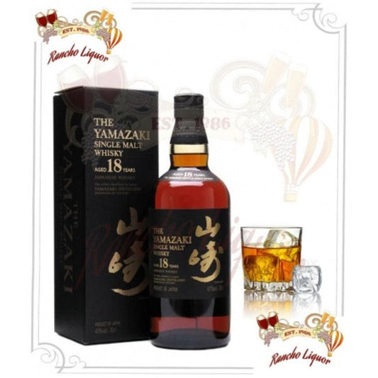 Suntory Yamazaki 18 Year Old Japanese Single Malt Whiskey 750mL