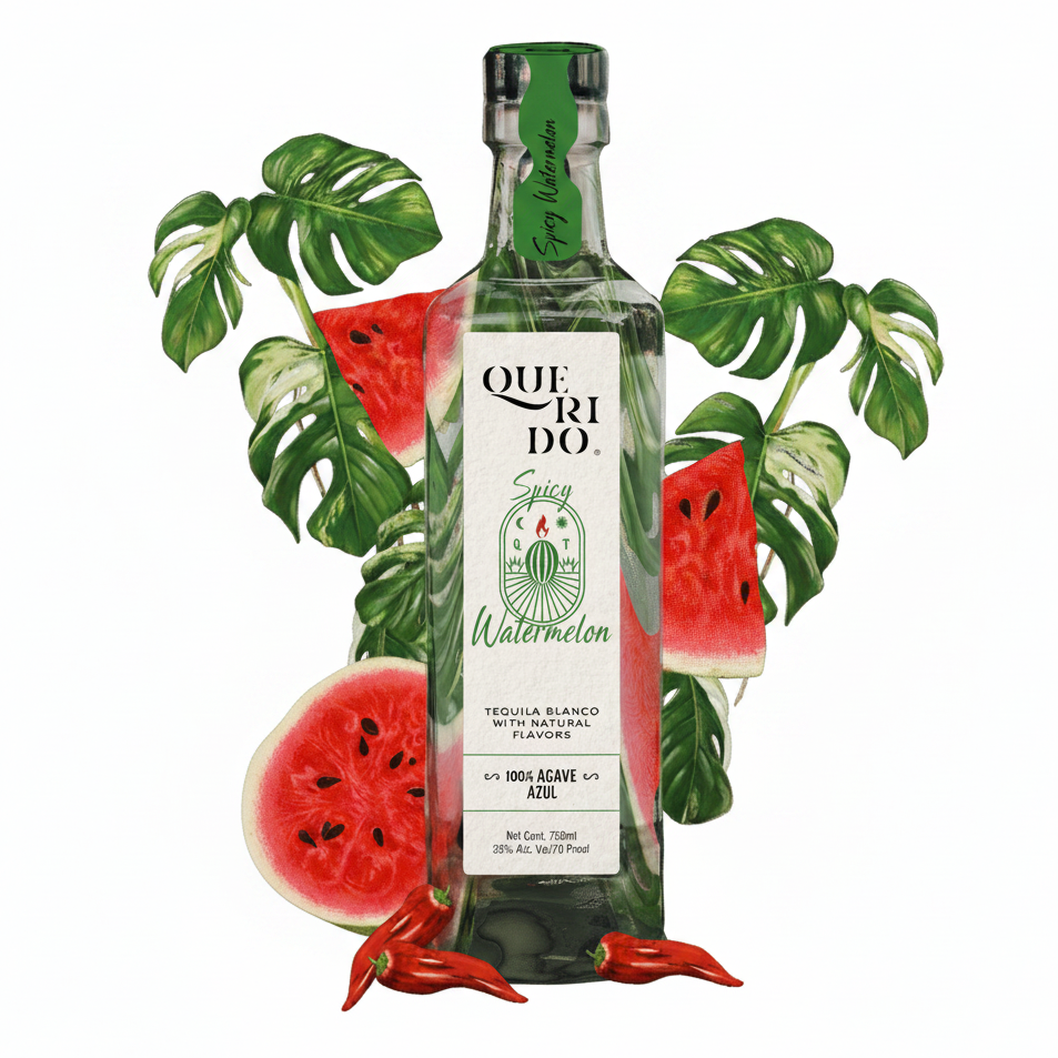 Querido Spicy Watermelon 750 ML