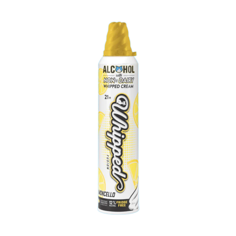 Alcohol Non Dairy Whipped Cream Limoncello 200ml