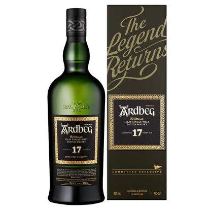 Ardbeg 17 Years The Ultimate Islay Single Malt Scotch Whisky