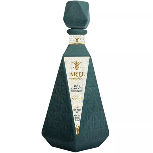 Arte Azul Tequila Reposado Ceramic Bottle 1L