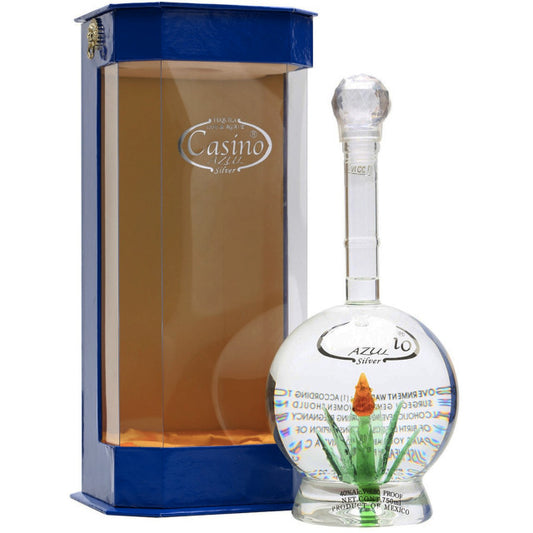 Casino Azul Tequila Silver 750mL