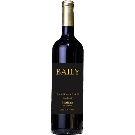Baily Meritage Temecula Valley 750mL