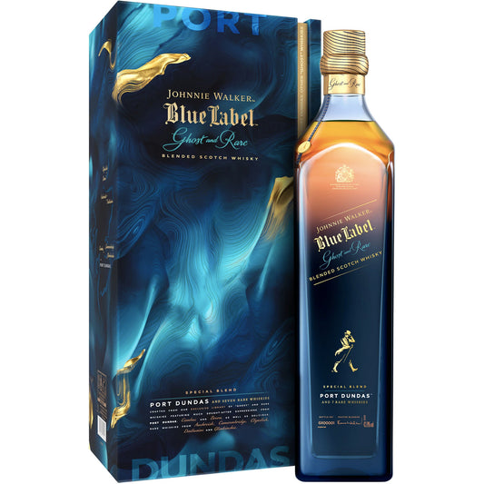 Johnnie Walker Blue Label Ghost and Rare Port Dundas 750mL