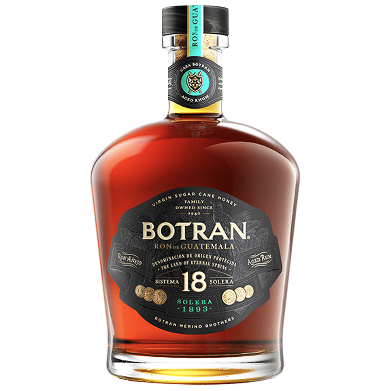 Ron Botran Botran Ron de Guatemala 18 Year Old Rum 700mL – Rancho Liquor Online