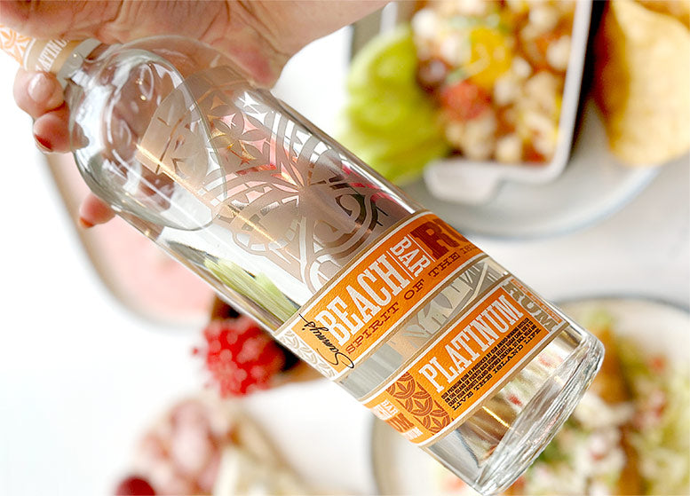 Sammy's Beach Bar Platinum Rum 750mL