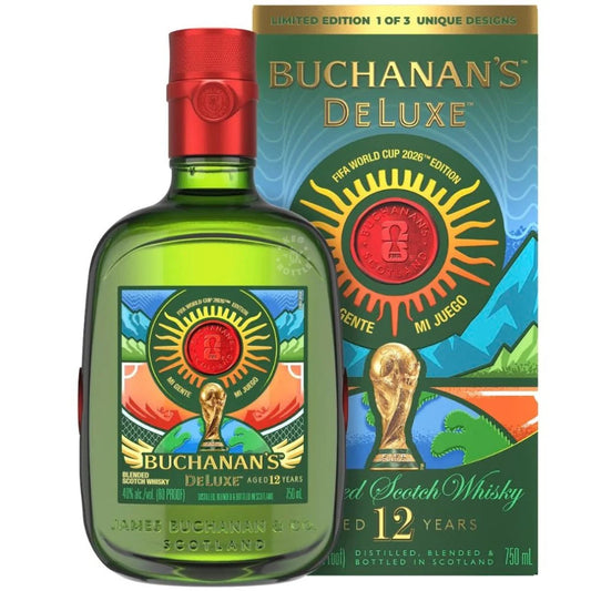 Buchanan’s Deluxe 12 Year Limited Edition 1-3 FIFA World Cup 2026 (750ml)