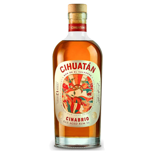 Ron Cihuatán Cinabrio 12 Year Aged Rum 750mL