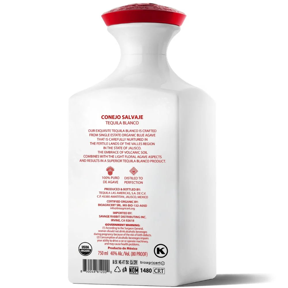 Conejo Salvaje Tequila Blanco (750ml)