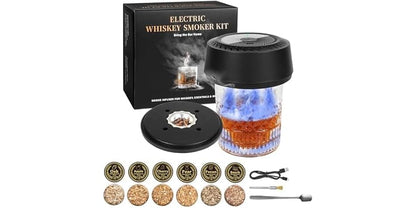Ciryasr Electric Whiskey Smoker Kit