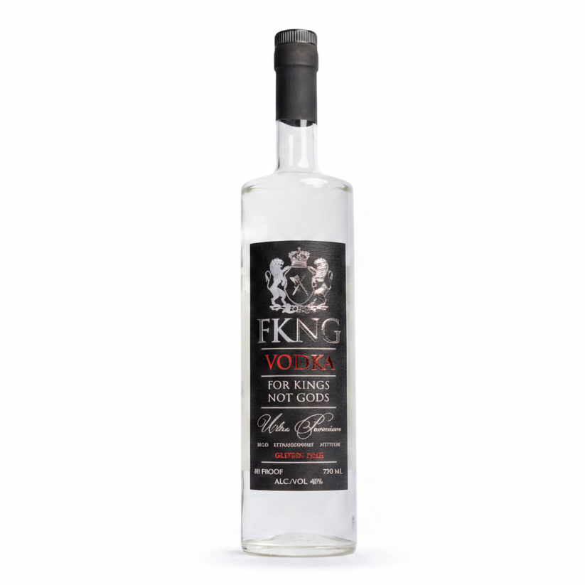 FKNG VODKA | For Kings Not Gods