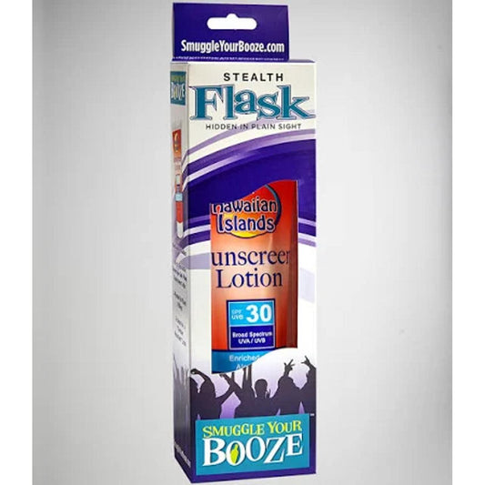 Smuggle Your Booze Sunscreen Lotion Bottle W/ Funnel