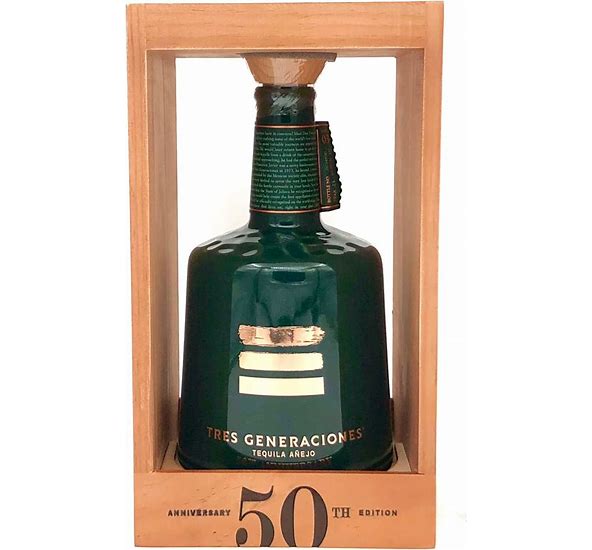 Tres Generaciones Tequila Anejo 50th Anniversary Legacy Addition