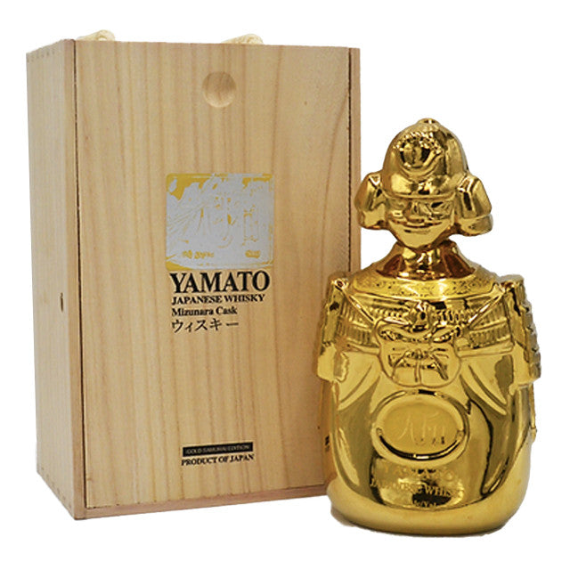 Yamato Gold Samurai Japanese Whisky Mizunara Cask 750mL