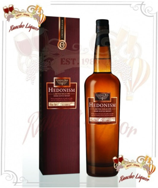 Hedonism Scotch Whiskey