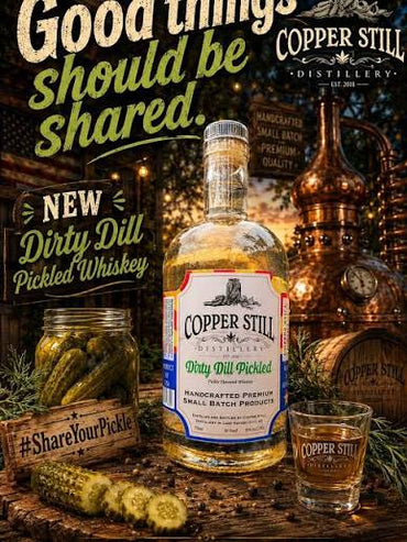 Copper Still Distillery Dirty Dill Pickled Flavored Whisky 750mL