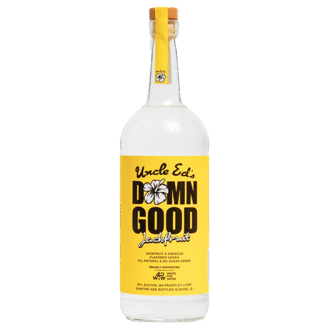 Unlce Ed's Damn Good Jackfruit & Hibiscus Vodka 1L